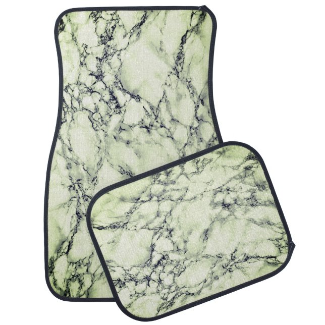 Marble Design Car Floor Mat (Set)