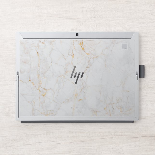  Marble Design HP Elite x2 1013 G3 HP Laptop Skin (Front)