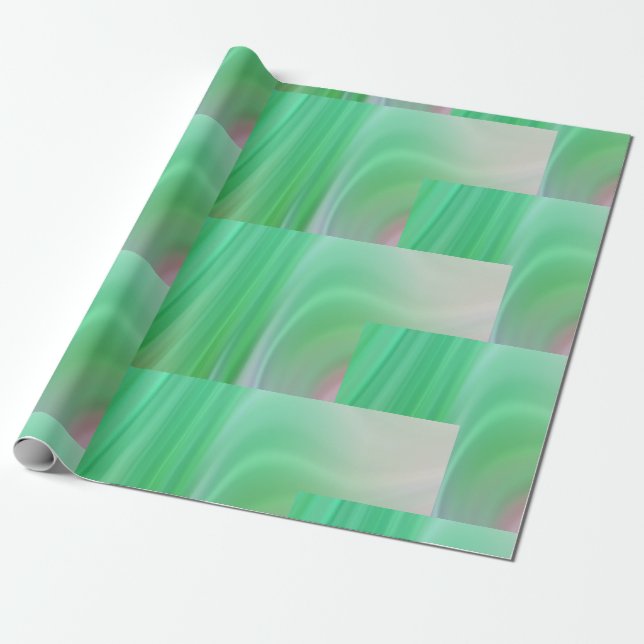 Marble design wrapping paper. Northern Lights Paper (Unrolled)