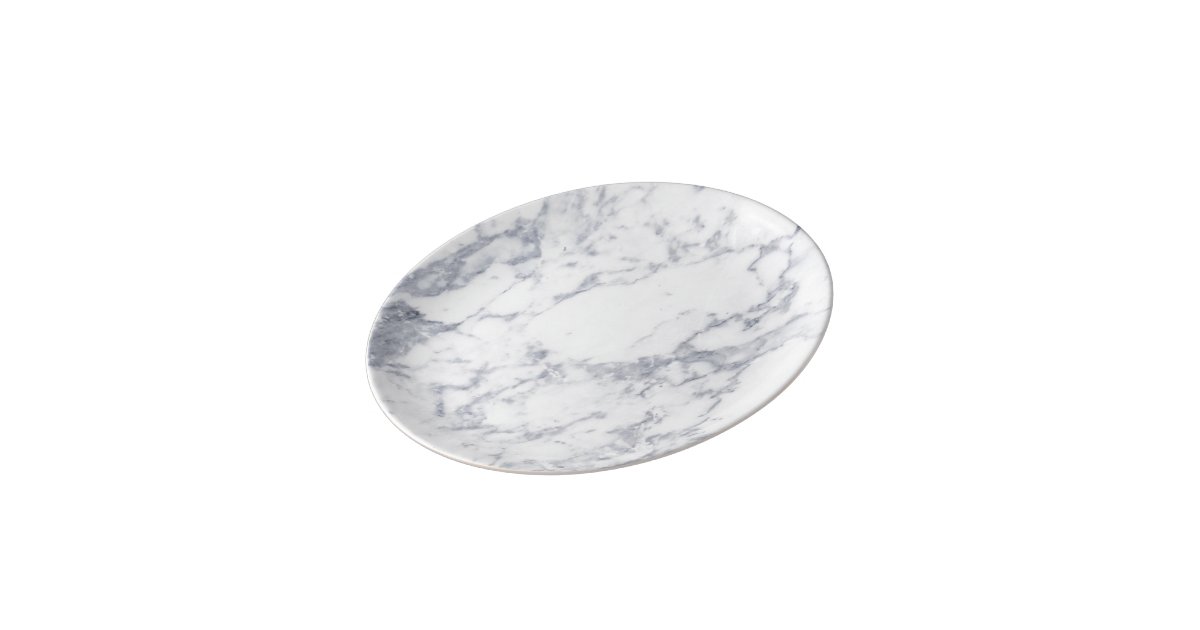 Marble Dinner Plate | Zazzle