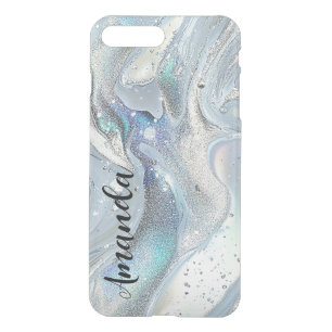 Marble Dreams in Blue iPhone 8 Plus/7 Plus Case