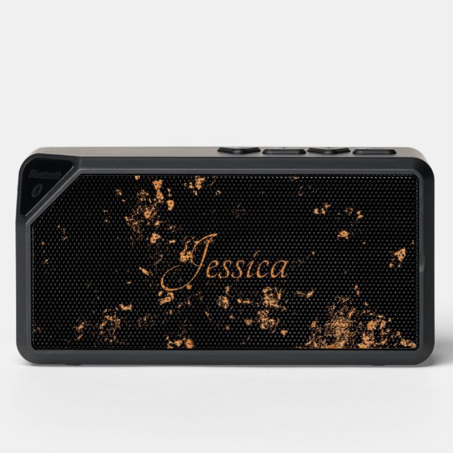 Marble Effect Speakers Script Name (Front)