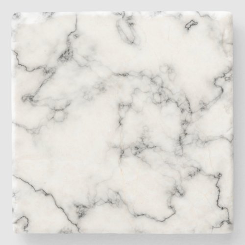 Marble effect stone coaster