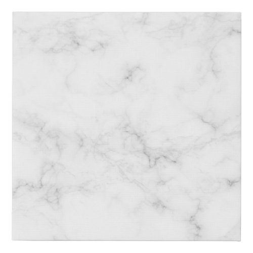 Marble Faux Canvas Print