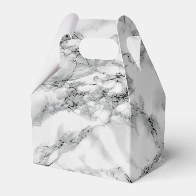 Marble Favor or Gift Boxes (Back Side)