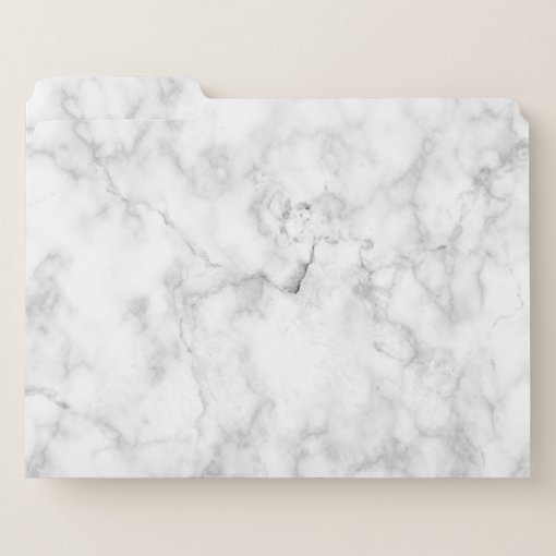 MARBLE File Folders Minimalist, Modern + Simple Zazzle