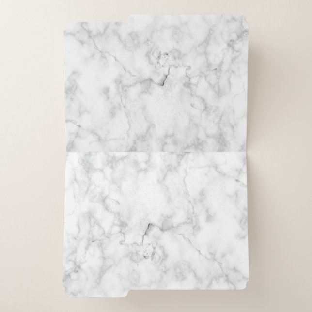 MARBLE File Folders | Minimalist, Modern + Simple (Inside Right)