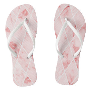 marble flip flops
