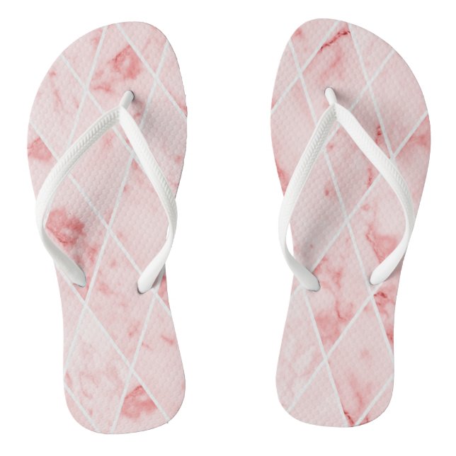 marble flip flops (Footbed)