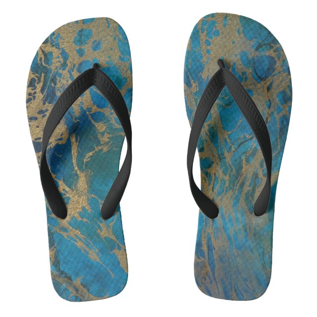 Marble Flip Flops (Footbed)