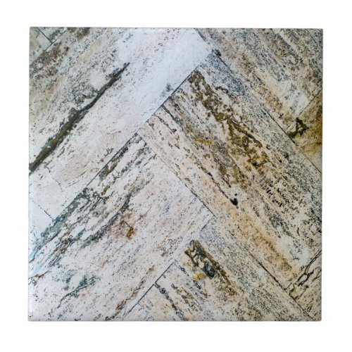 Marble Floor Chevrons Ceramic Tile