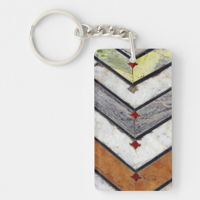 Marble Floor Keychain (Front)