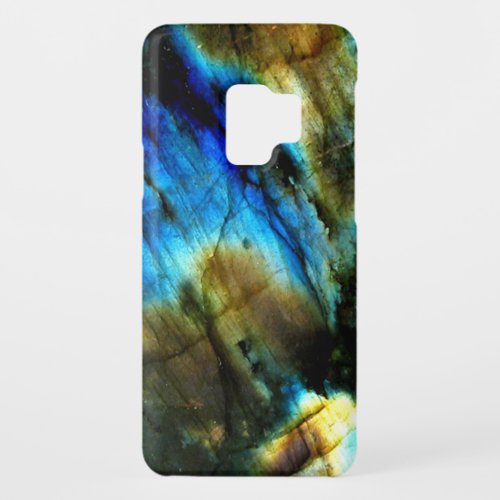 marble gemstone teal turquoise indigo blue agate Case_Mate samsung galaxy s9 case