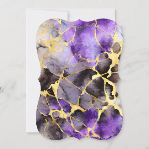 Marble Gentle Background Brown Purple Black Gold S Note Card