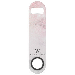 Marble Glitter Personalized design Bar Key