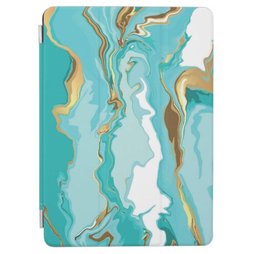 Marble gold abstract vintage background iPad air cover