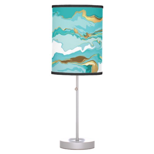 Marble gold abstract vintage background table lamp
