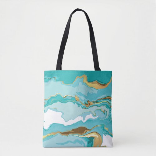 Marble gold abstract vintage background tote bag
