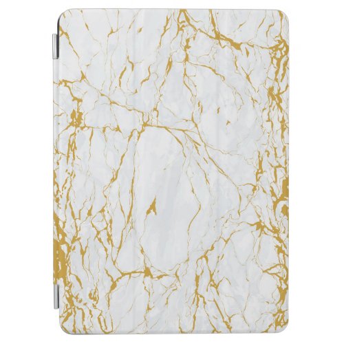 Marble Golden Texture Seamless Pattern iPad Air Cover