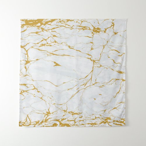 Marble Golden Texture Seamless Pattern Tapestry