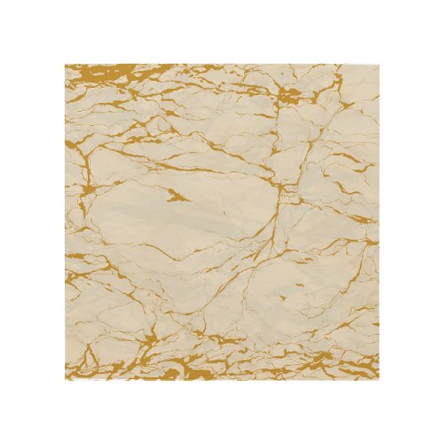 Marble Golden Texture Seamless Pattern Wood Wall Art