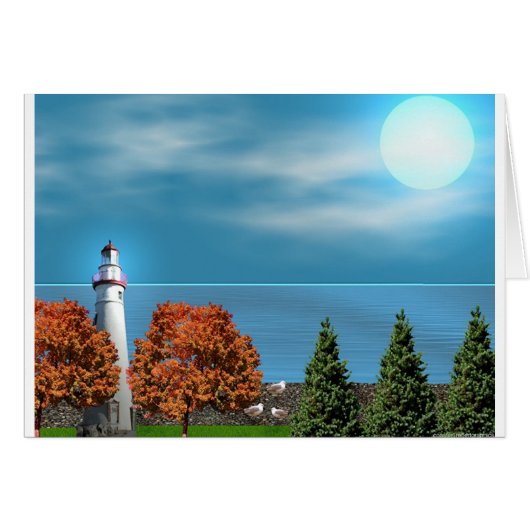 Marble Head Lighthouse Cards (Front Horizontal)