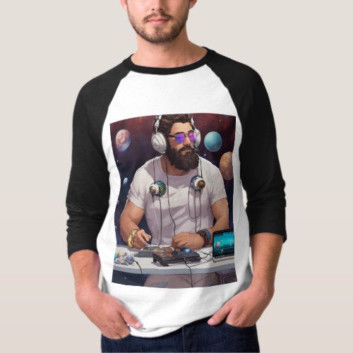 Marble Hercules in Space T_Shirt _ Unique Mytholog