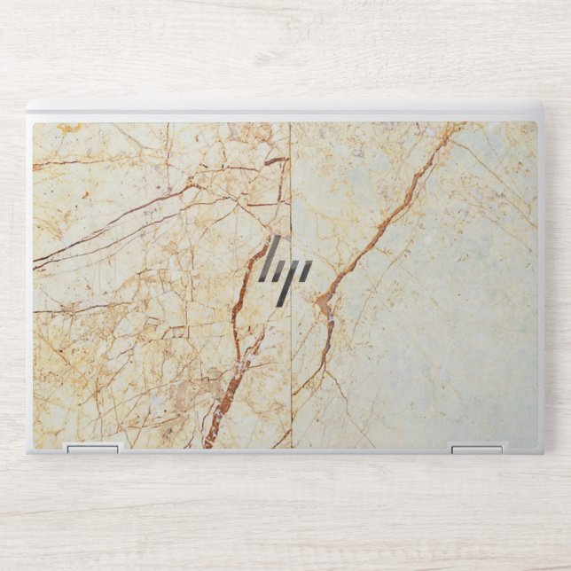Marble HP EliteBook X360 1030 G2 HP Laptop Skin (Front)