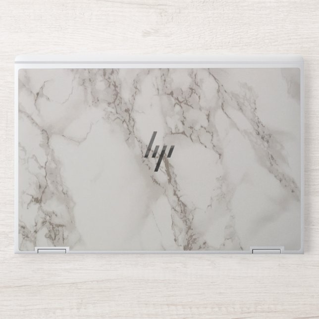 Marble HP EliteBook X360 1030 G2 HP Laptop Skin (Front)