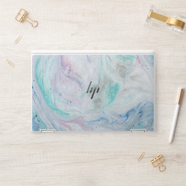 Marble I HP Laptop Skin (Desk)