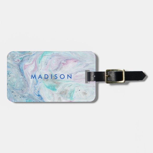 Marble I Luggage Tag (Front Horizontal)