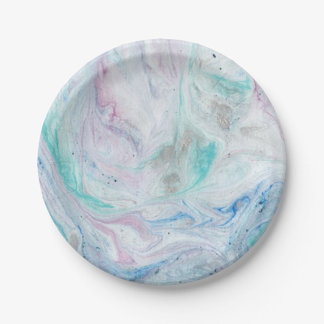 Marble I Paper Plates (Front)