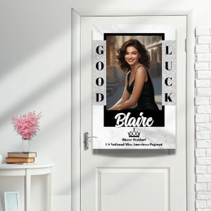 Marble Ice Pageant Door Banner Poster