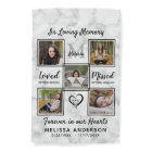 Marble In Loving Memory Photo Collage Memorial