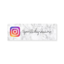 marble instagram mini business card marble instagram mini business card