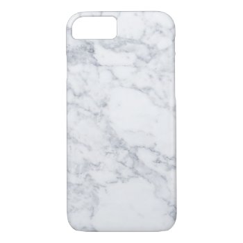 Marble Iphone 7 Case by WarmCoffee at Zazzle