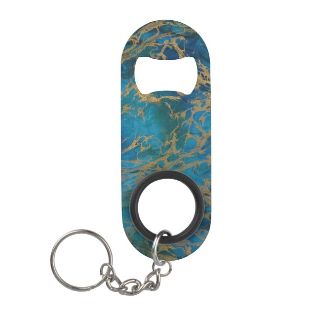 Marble Keychain Bottle Opener (Front)