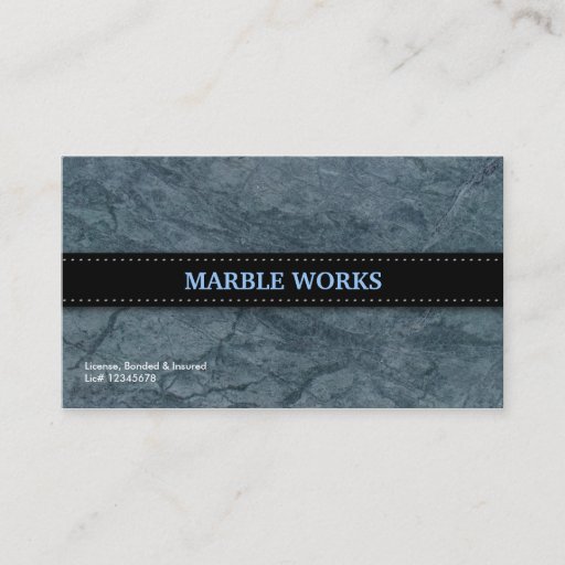 Customizable Marble Kitchen Remodeling Business cards