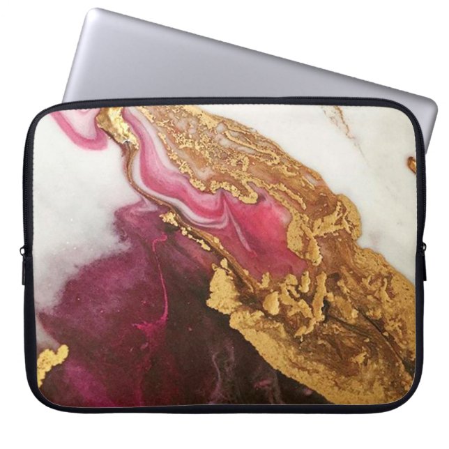 Marble Laptop Sleeve (Front)