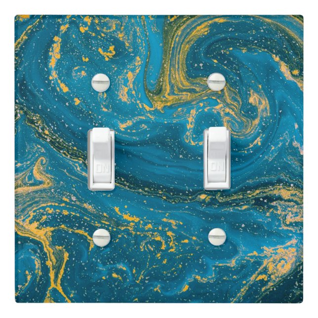Marble Light Switch Cover (In Situ)
