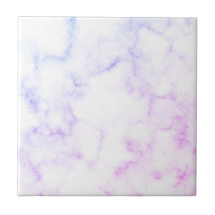 Marble look ceramic tile