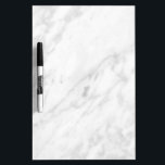 Marble Look Dry-Erase Board<br><div class="desc">White marble design</div>