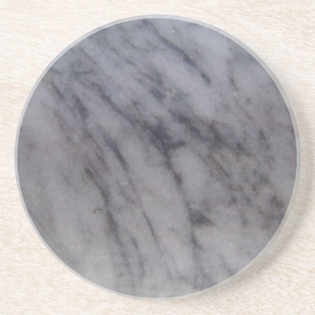 Marble Look- Grey Drink Coaster (Front)