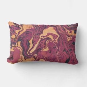 Marble Lumbar Pillow