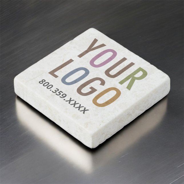 Marble Magnet Custom Business Logo Promotional (MISOOK Square Marble Magnet with Logo)