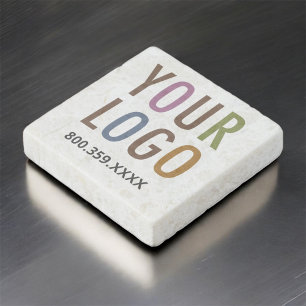 Marble Magnet Custom Company Logo Promotional