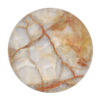 Marble Majesty: Glossy Elegance Cutting Board