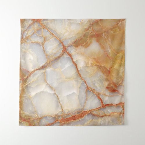 Marble Majesty Glossy Elegance Tapestry