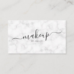 MARBLE Makeup Business Card