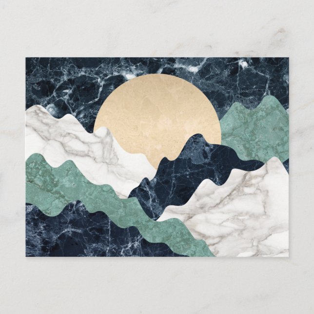 Marble Mountains Landscape Postcard (Front)